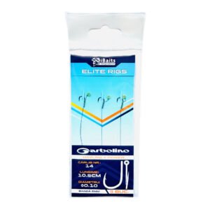 Carlige Legate iBaits Elite Rigs no.14 cu banda 2mm (3 buc/plic)